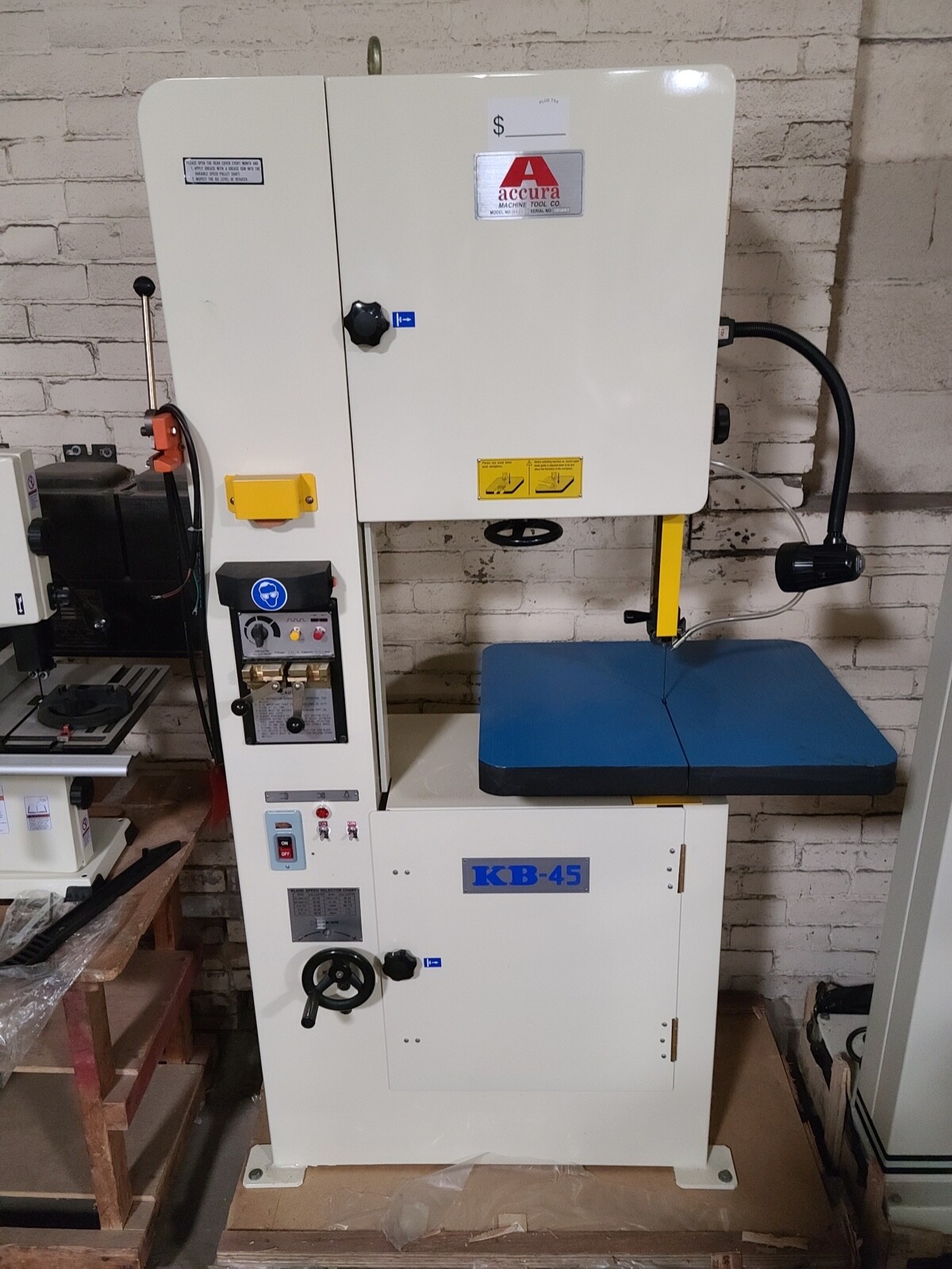 ACCURA 01810 18” vertical metal band saw new in crate w/welder SWEET TOOL! eBay