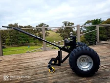 Heavy Duty Motorised CARAVAN TRAILER BOAT Mover 4000LB WINCH FRAME COMPLETE KIT