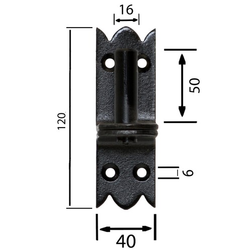 Zimmertür Bänder Winkelbänder 400 X 300 X 50 Kloben 16 Mm Winkelband T Rband 1090325