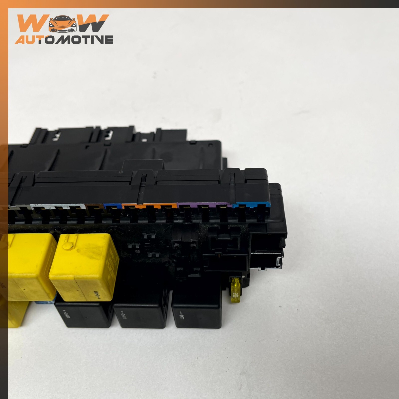 03-12 MERCEDES R230 SL500 SL550 FRONT LEFT SAM CONTROL MODULE FUSE RELAY BOX OEM