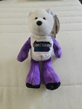 Coin Bear #2 Pennsylvania State Collectible Stuffed Plush 9" Bear Ltd Treasures