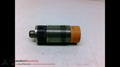 IFM IIA2015-AB0A/SL/LS INDUCTIVE SENSOR, QUICK DISCONNECT, SENSING, SEE  #192794