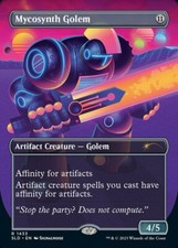 [1x] Mycosynth Golem - Foil Near Mint, English Secret Lair MTG Magic