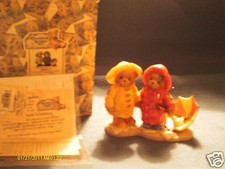 Cherished Teddies JOEY  LINDSEY We can weather any storm together 1999