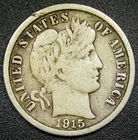 F+ 1915 10C Barber Dime