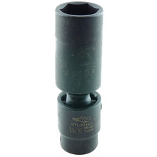 K Tool International SOC IMP FLEX 11/16" 3/8" DR DEEP 6 PT
