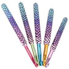 Large Crochet Hooks 10mm 9mm 8mm 7mm 6.5mm Crochet Hook Set for Crocheting, M...
