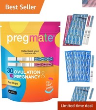 30 Ovulation and 10 Pregnancy Strips
