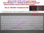 US Keyboard Skin Cover for HP Omen 15/16 inch 15-EK** 15-EN** 16-B** Version 1