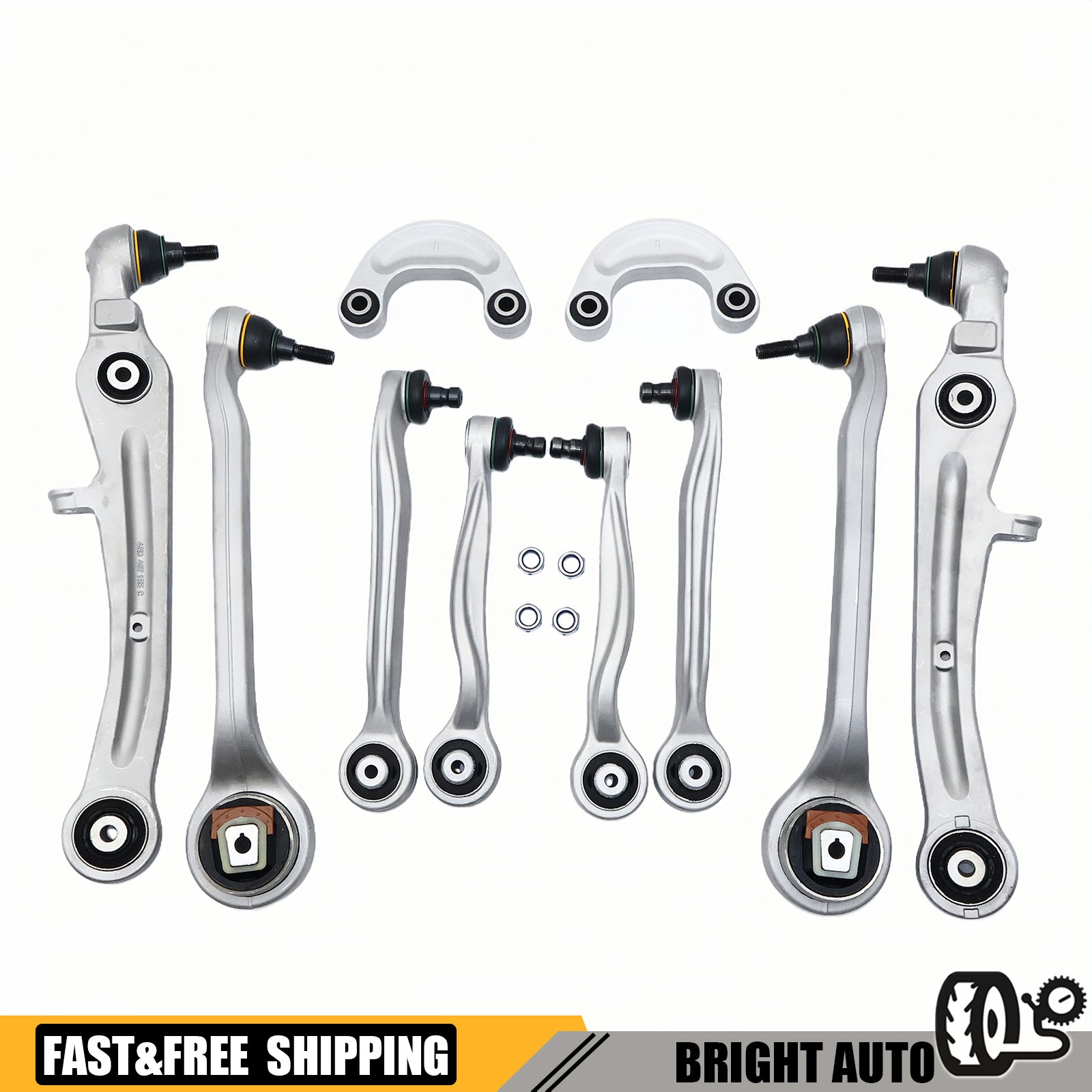 Bentley Continental GT 2004-2019 Front Left Control arms Set P/N 3W0407510