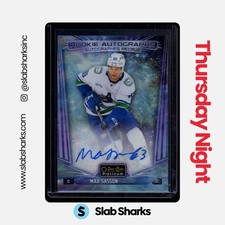 2024 UPPER DECK O-PEE-CHEE PLATINUM #R-SS MAX SASSON ROOKIE AUTO COSMIC RC /50