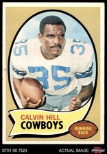 1970 Topps #260 Calvin Hill  Red Name Cowboys RC COMMON VARIATION Y 4.5 - VG/EX+