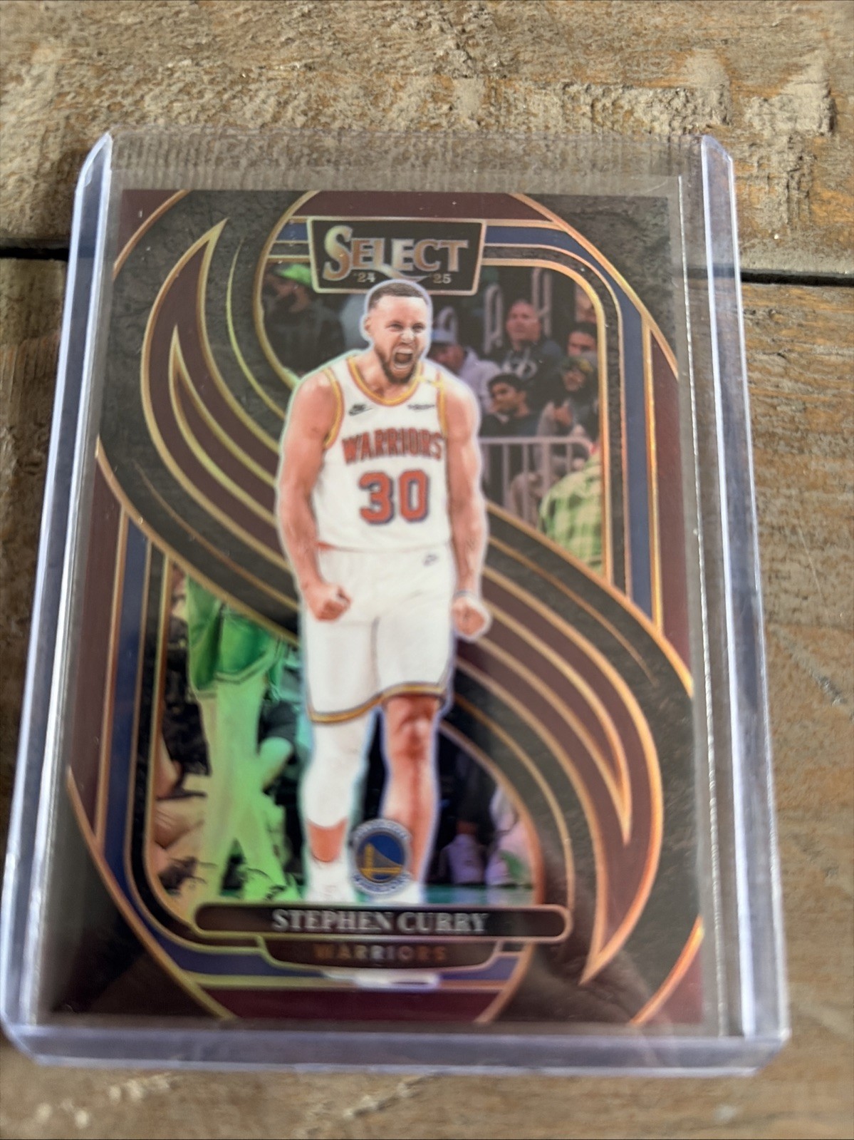 2024-25 Panini Select - Premier Level Stephen Curry #143 Maroon Prizm /175