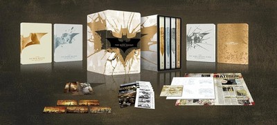 The Dark Knight Trilogy 4K UHD Blu-ray Limited Edition Steelbook Set NEW