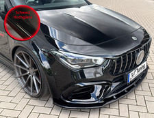 Spoilerschwert Frontspoiler Cuplippe ABS Mercedes CLA 35 / 45 AMG schwarz glanz