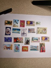 “Jersey Stamps Collection – 20 Mixed Stamps” RefJE1
