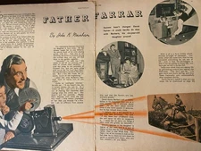 David Farrar, Three Page Vintage Clipping, aa