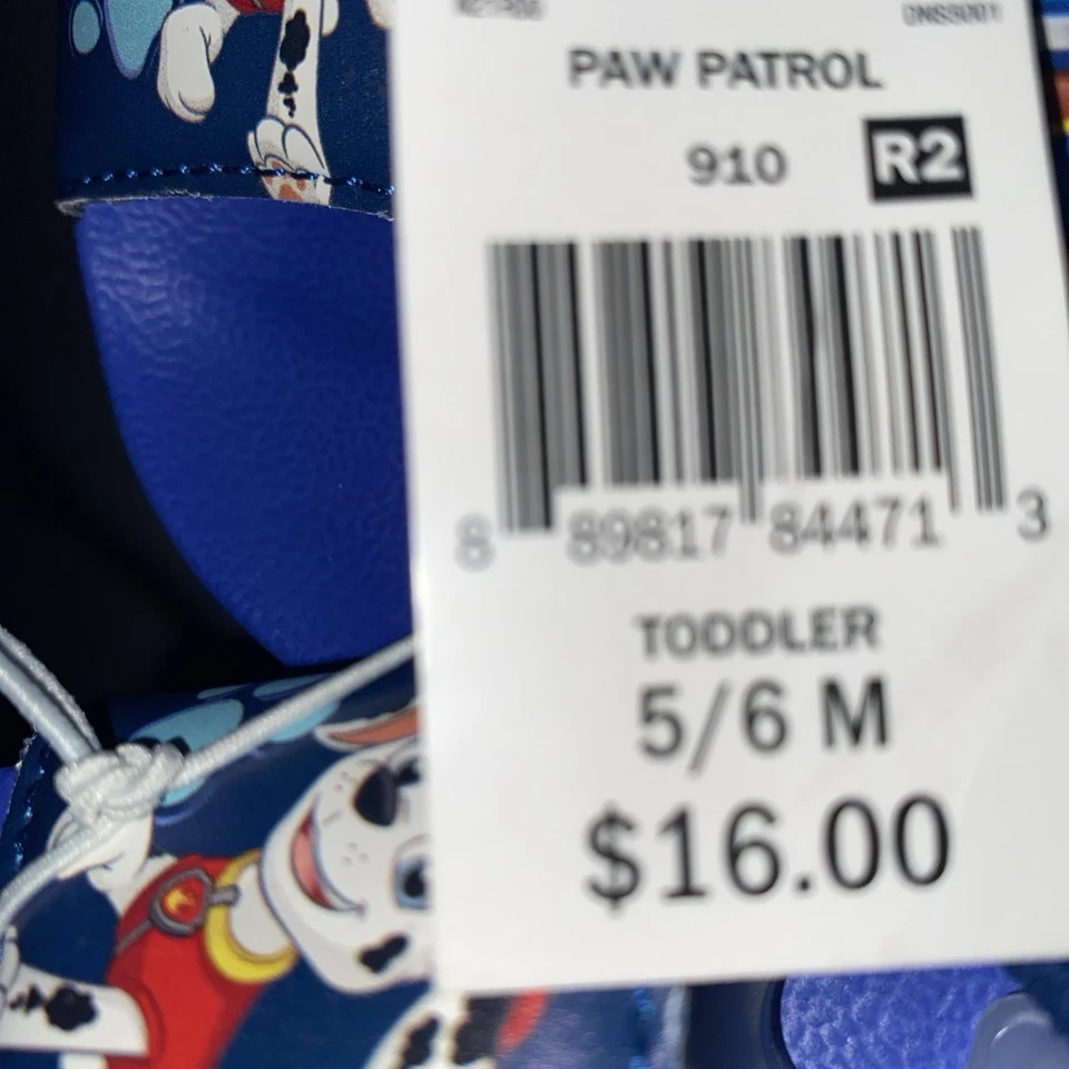 Paw Patrol Toddler Sandals Size 5/6 M  - Image 4 of 4