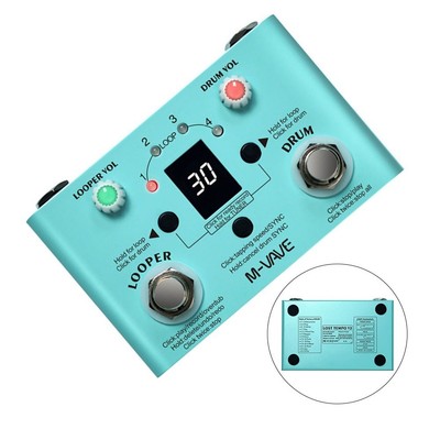 Multi Effekt Pedal Multi Effekt Pedal Gitarreneffekt Pedal V2 Drum Looper