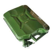 2.5 Gallon Metal Steel Tank Emergency Green Practical Can Gasoline Jerry Can 2.5 Gallon Metal Steel Tank Emergency Green Practical Can Gasoline Jerry Can