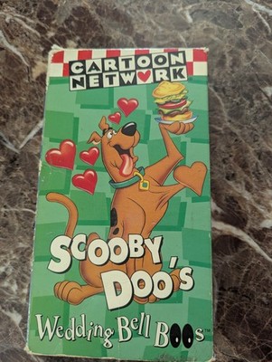 Cartoon Network Scooby-Doo's Wedding Bell Boos VHS Tape NTSC Animation Family
