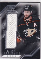 16/17 UD BLACK RYAN KESLER STAR TRADEMARKS GAME JERSEY