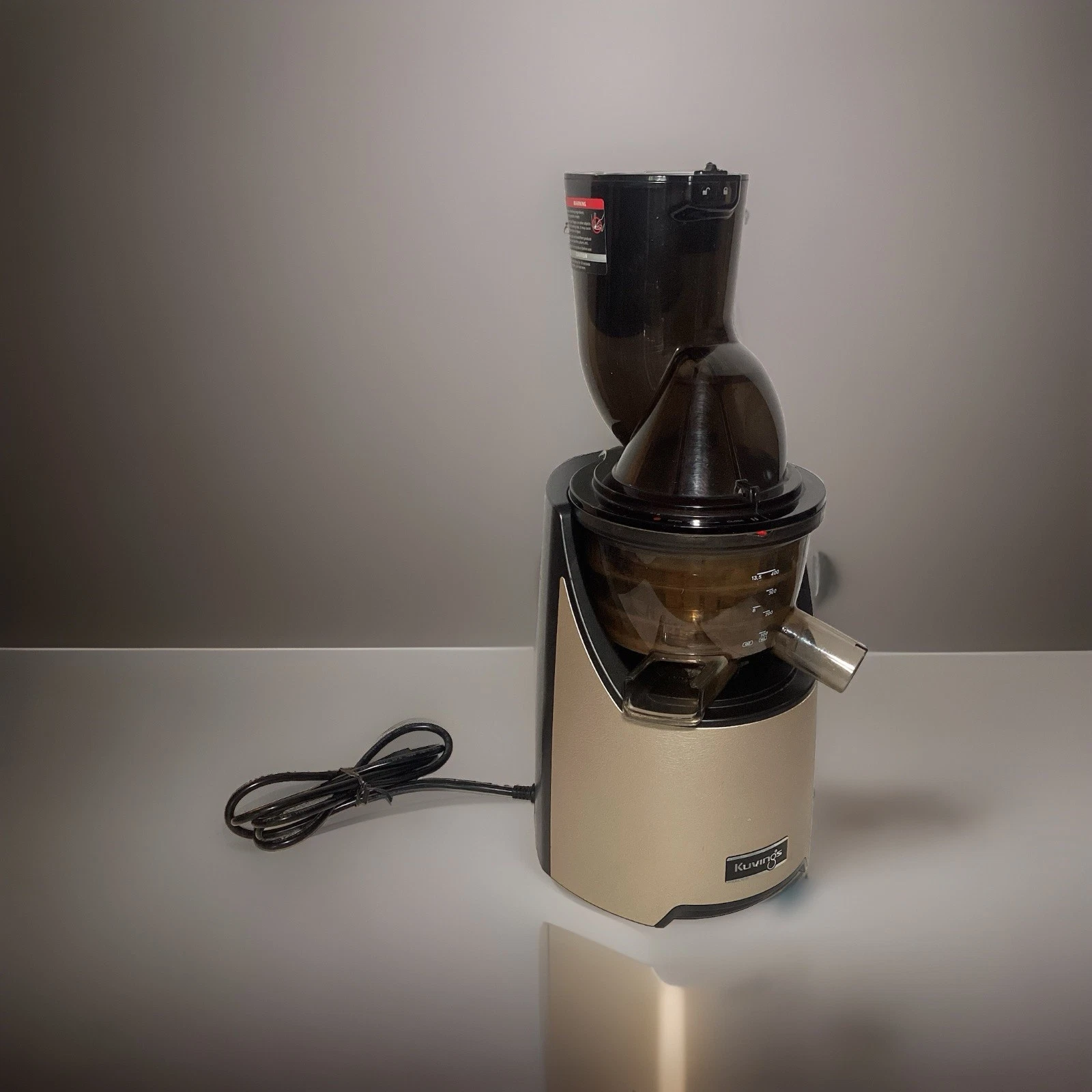 Kuvings Evolution Whole Slow Masticating Juicer -EVO820GM Bronze Metal Color VGC