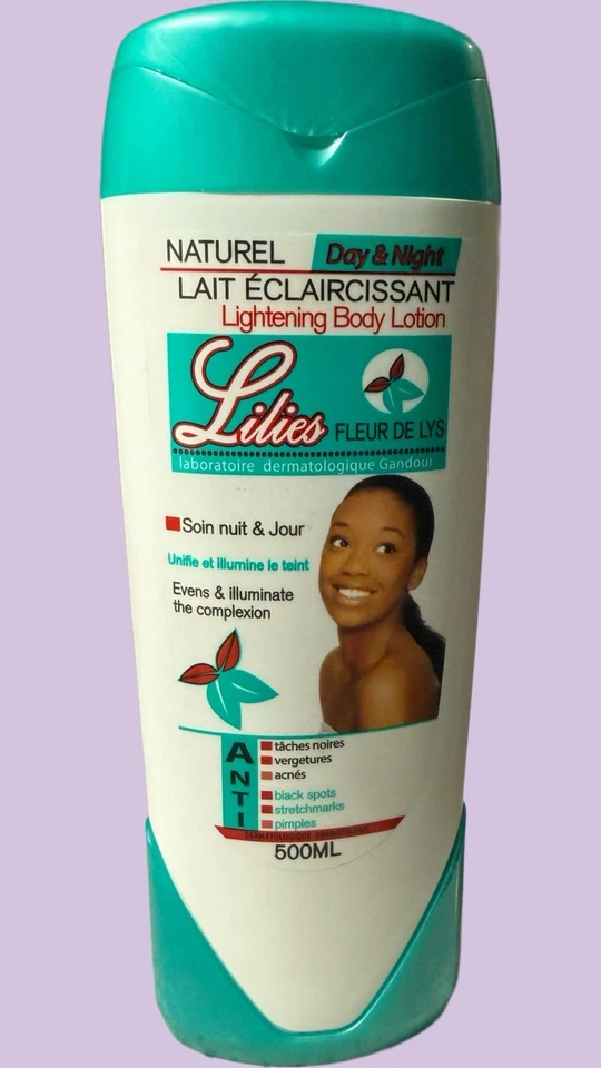 "Lilies Fleur de Lys 美白身体乳液 – 日夜护理 (500ml)" — 第 2/2 张图片