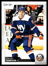 2020-21 O-Pee-Chee #271 Devon Toews New York Islanders Hockey Card
