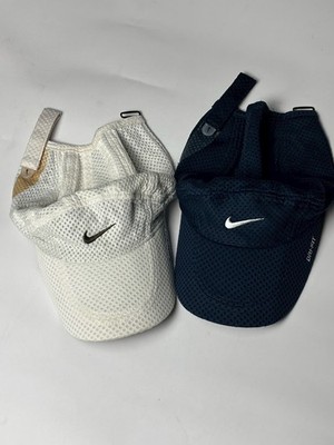 Nike Hat Mens Lot Of 2 StrapbackbDri-Fit 7 Panel Mesh Tailwind Running