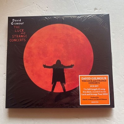 David Gilmour   The Luck And Strange Concerts Album 2CD Box Set Neu