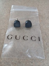 NEW Gucci Black Stiletto Heel Replacement Taps Tips w bag