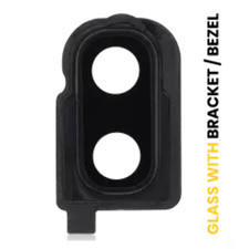 Back Camera Lens With Bracket / Bezel For Samsung Galaxy Z Flip 4G F700 / Z Fl