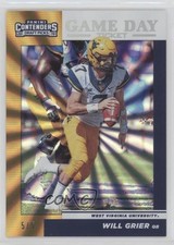 2019 Panini Contenders Draft Picks Game Day Fame Ticket /5 Will Grier #4 uk2