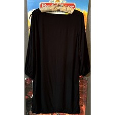 NWT Gap Back Keyhole Knee-Length Black Dress Women's Size XS Modern Office