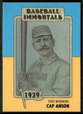 1980-87 SSPC HOF #17 Cap Anson NM+