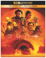 Dune Part Two 4K UHD Blu-ray NEW Dune Part 2 