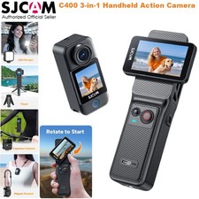 SJCAM C400 4K WIFI Dual Screen Handheld Action Camera Live Wireless Control POV