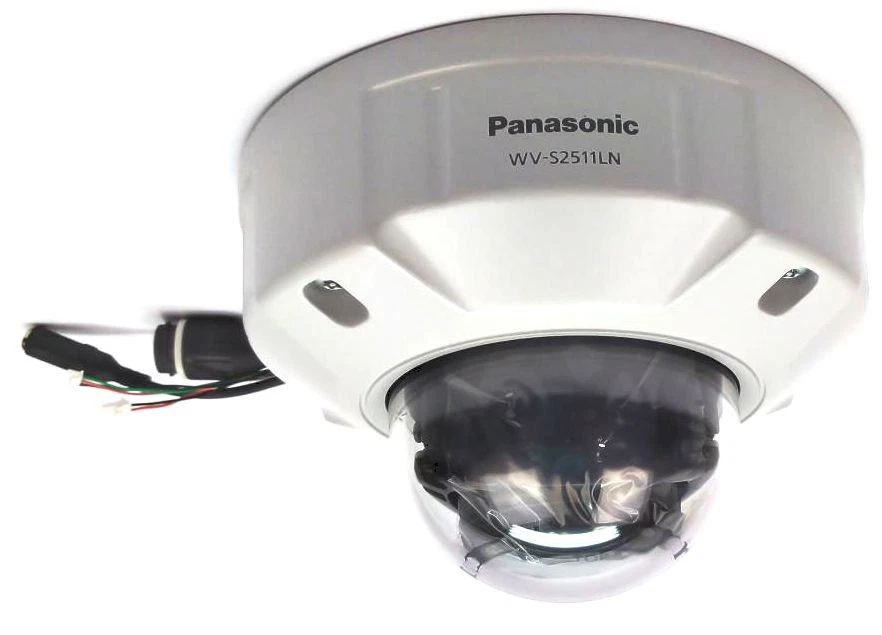 Cámara de red IP Panasonic WV-S2511LN exterior domo fijo color visión nocturna Foto 3 de 4