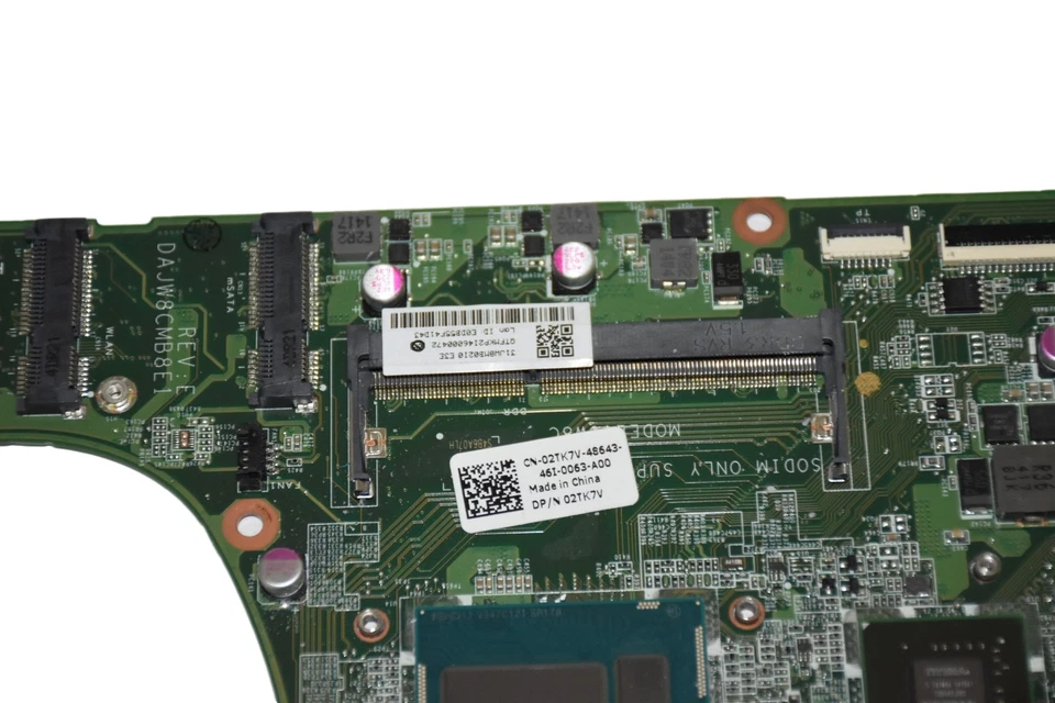 Dell Vostro 5470 Laptop Motherboard Core i5-4200U NVidia GT740M 2GB 2TK7V TYFY8 - Image 4 of 4