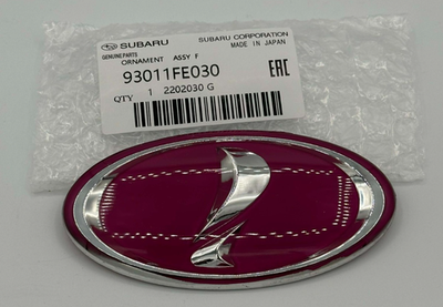 #ad OEM Pink quot;iquot; Front Grille Badge For Subaru Impreza 00 05 WRX STi 93011FE030 $28.95