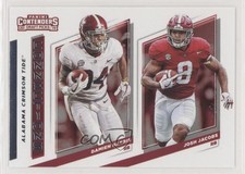 2019 Contenders Draft Picks Collegiate Connections Damien Harris Josh Jacobs 3l7