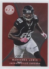 2012 Totally Certified Platinum Red Marcedes Lewis #16 1e6