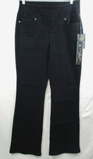 -NWT DG2 By Diane Gilman Legacy Stretch Women's Jeans Black Sz M