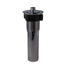 US Hardware P-102C Black Plastic Vanity Drain Popstop 5.5 L x 5.5 H x 1.25 W in.