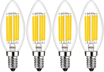 E14 LED Bulb Dimmable 60W Equivalent 2700K Warm White, E14 Light Bulbs Europe...