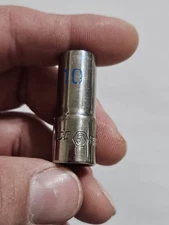 MATCO 3/8" DRIVE 10MM METRIC 6 POINT MID-LENGTH CHROME SOCKET Part # BI10M6