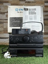 Pioneer SX-P420 Mini Hi-Fi System AMP & Tuner Only Fully Working + Remote & Box