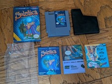 Solstice: The Quest for the Staff of Demnos (Nintendo NES) CIB Complete w/Poster