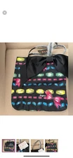 BRIGHTON Bow Tote Bag Black Colored Bow Weave Take A Beau Tote Bag NWT RV $125